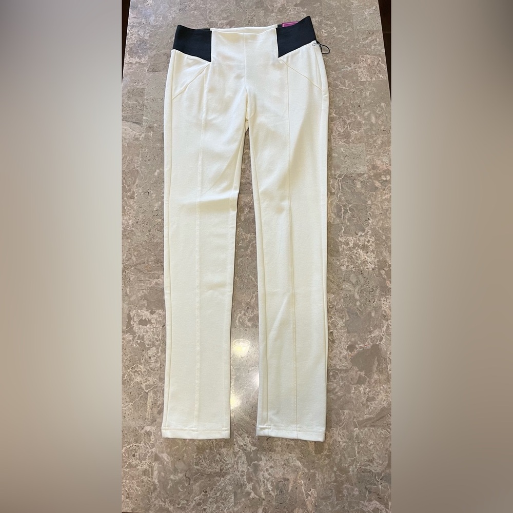 NWT Copper Key cream colored leggings.